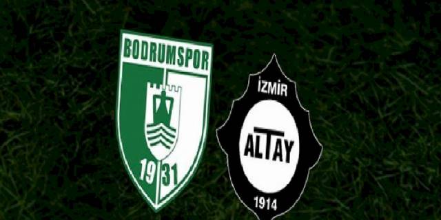 Bodrumspor - Altay maçı ne zaman, saat kaçta ve hangi kanalda? | TFF 1. Lig