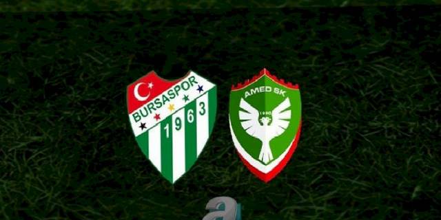 Bursaspor Amedspor maçı CANLI | (Bursaspor - Amedspor canlı anlatım)
