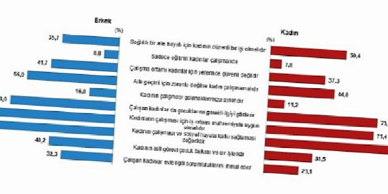 TÜİK: Türkiye nüfusunun %49,9'unu kadınlar, %50,1'ini erkekler oluşturdu