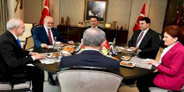 Tekrar 6'lı masa bir arada