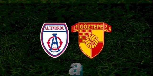 Altınordu - Göztepe maçı ne zaman, saat kaçta ve hangi kanalda? | TFF 1. Lig