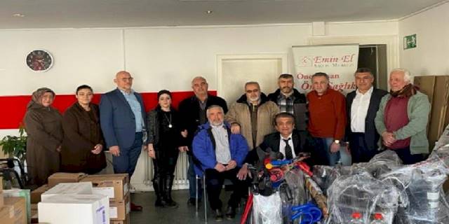 DMW ve Çalışkan Pflege'den yardım seferberliği