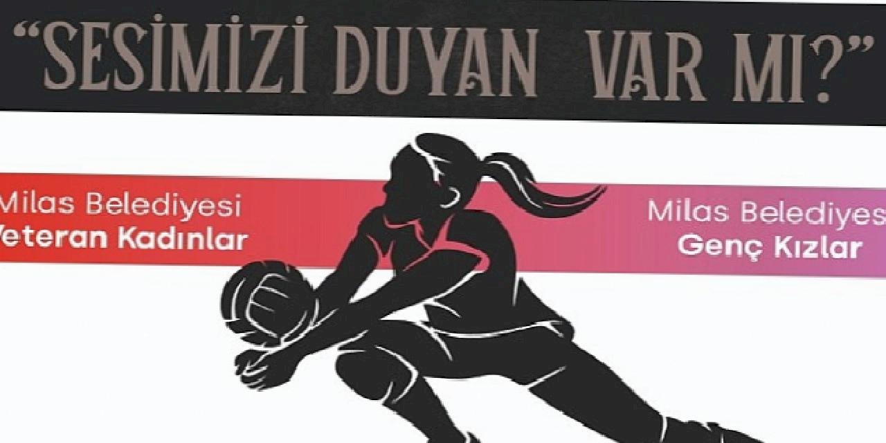 Kadınlar, Voleybol Müsabakasında 