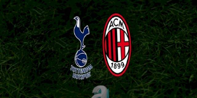 Tottenham - Milan maçı ne zaman, saat kaçta ve hangi kanalda? | UEFA Şampiyonlar Ligi