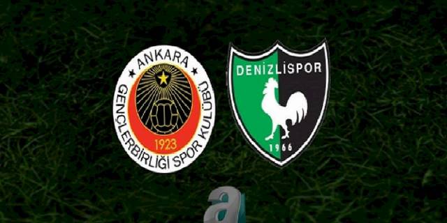 Gençlerbirliği - Denizlispor maçı ne zaman, saat kaçta ve hangi kanalda? | TFF 1. Lig