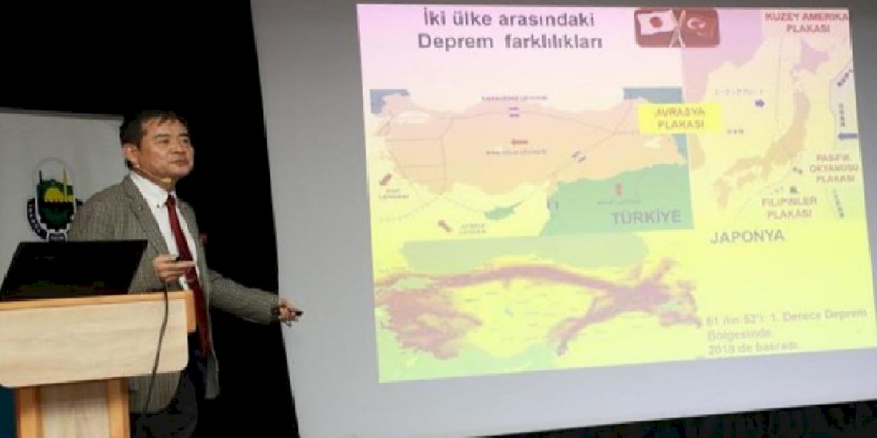 Japon Mühendis İnegöl'de 'deprem'le yüzleştirdi