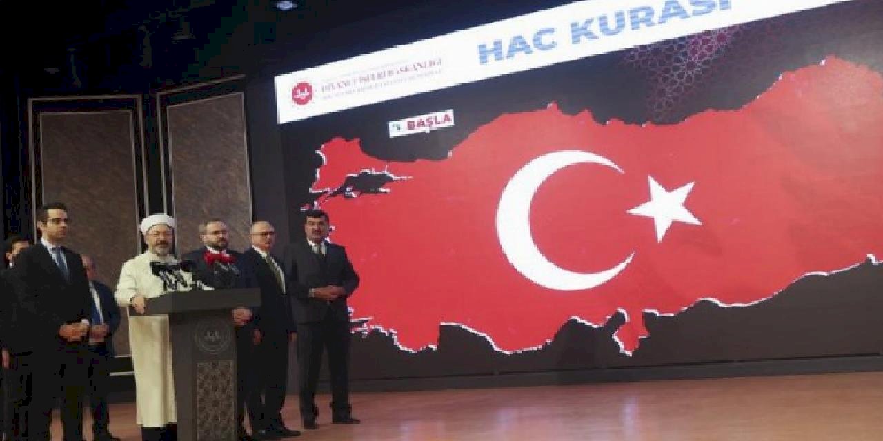 2,5 milyonun beklediği hac kuraları çekildi
