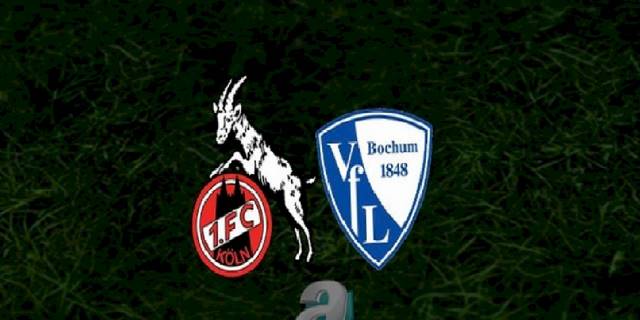 Köln - Bochum maçı ne zaman, saat kaçta? Hangi kanalda? | Almanya Bundesliga