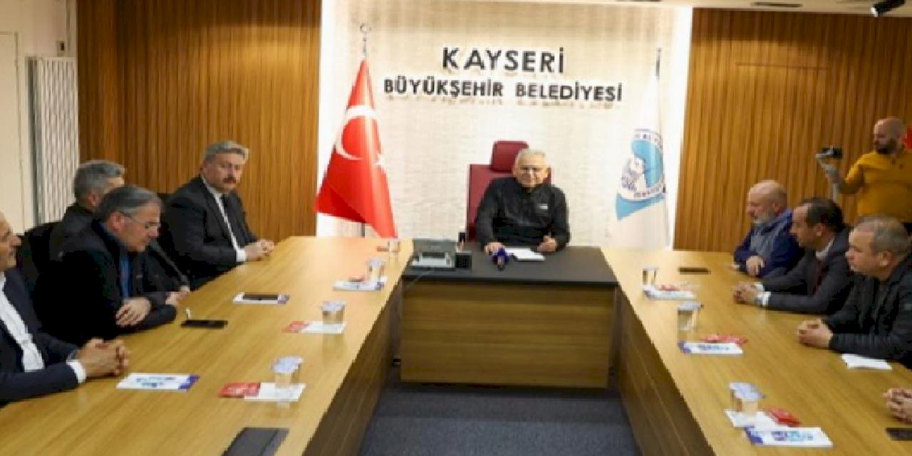 Kayseri ekipleri sahada