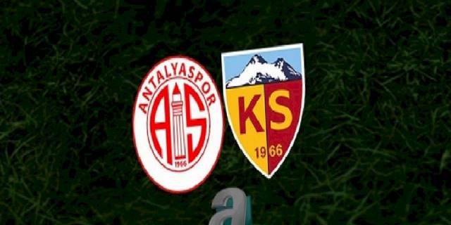 Antalyaspor - Kayserispor maçı ne zaman, saat kaçta ve hangi kanalda? | Spor Toto Süper Lig