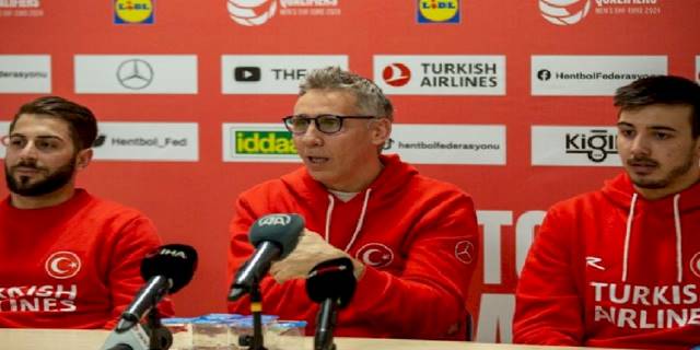 A Milli Erkek Hentbol Takımı bugün Avrupa mücadelesinde