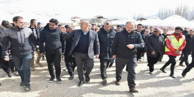 Çavuşoğlu, Göksun’da incelemelerde bulundu