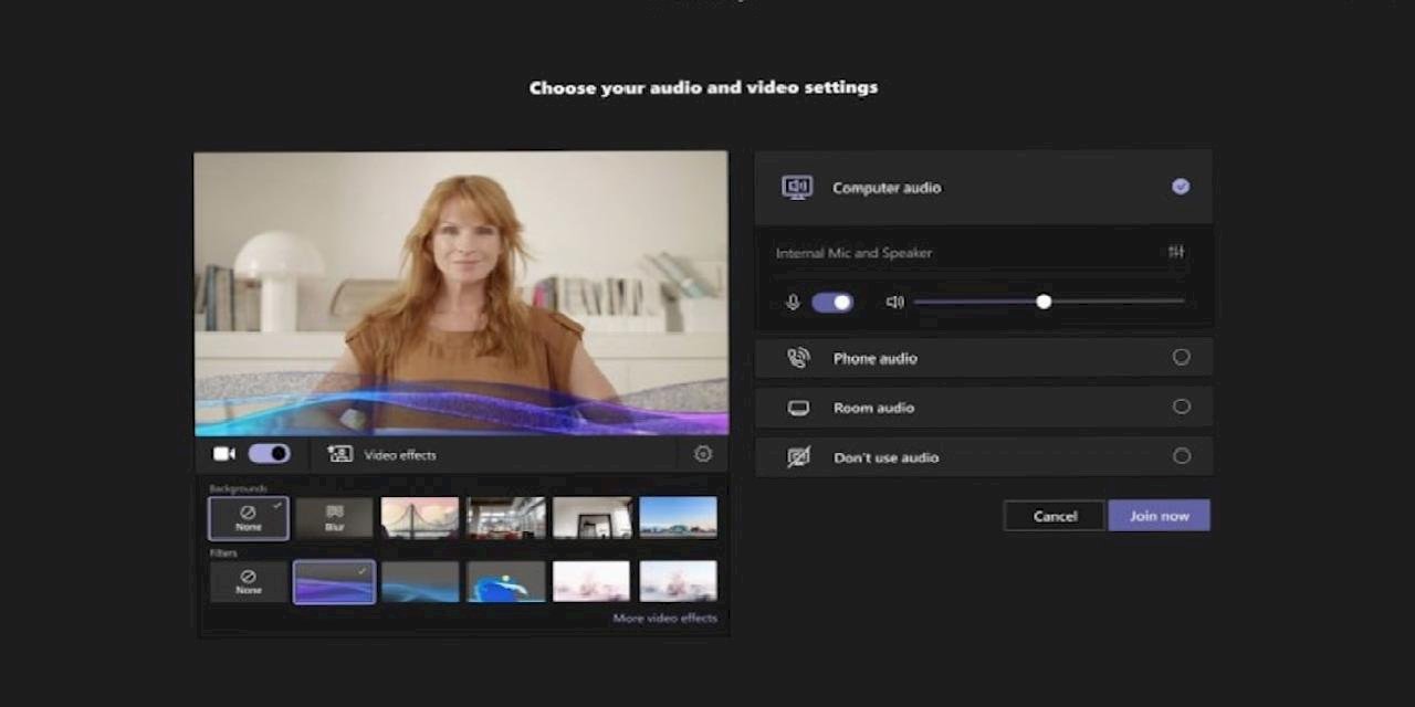 Microsoft Teams Video Filtreleri Kullanıma Sunuldu