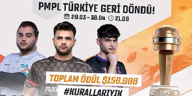 2.8 milyon TL ödüllü 2023 PMPL Türkiye Bahar Sezonu başlıyor