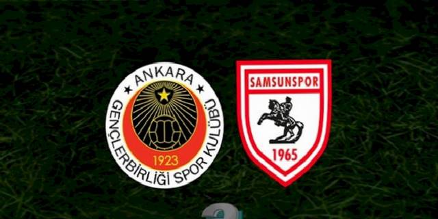 Gençlerbirliği - Samsunspor maçı ne zaman, saat kaçta ve hangi kanalda? | TFF 1. Lig