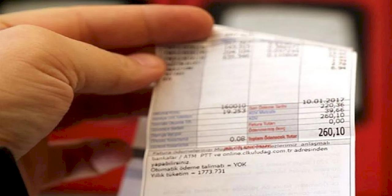 Afet bölgesindeki bazı illerde faturalara erteleme