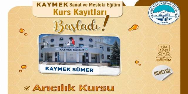 KAYMEK'ten arıcılık kursu