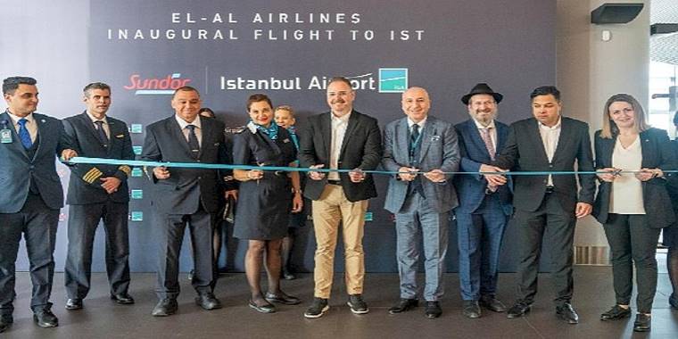 El Al Grubu'na ait Sun d'Or Havayolları İGA İstanbul Havalimanı uçuşlarına yeniden başladı
