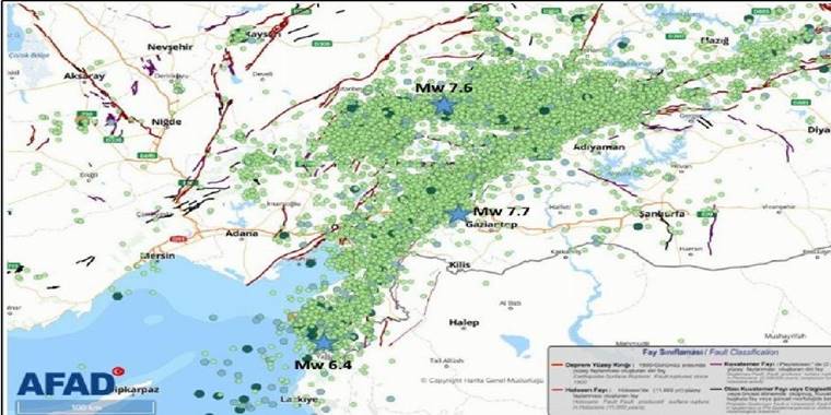 2 ayda 24 bin 927 deprem meydana geldi