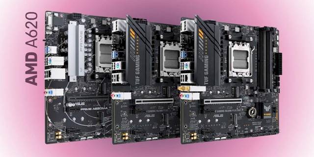 ASUS, TUF Gaming ve Prime Serisi AMD A620 Anakartlarını Duyurdu