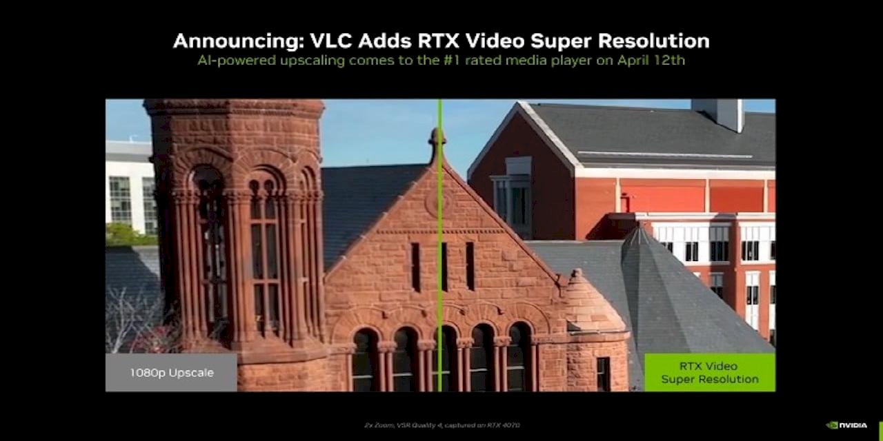 VLC, NVIDIA RTX Video Super Resolution Desteği Kazandı