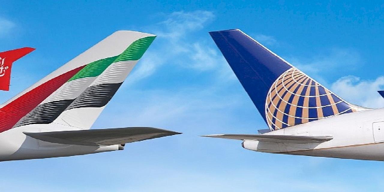 Emirates ve United, ABD Bağlantısını Artırmak için Ortak Uçuşlara Başladı