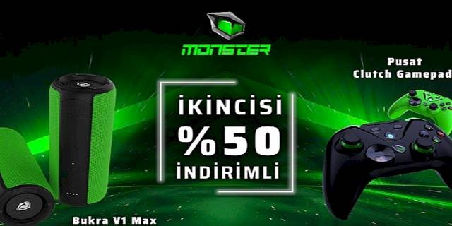 Monster Notebook'ta yüzde 50 indirim kampanyası başladı