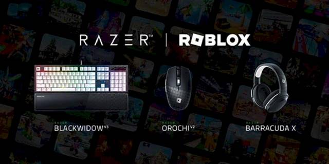 Razer ve Roblox, Ortak Çevre Birimi Ürünlerini Duyurdu