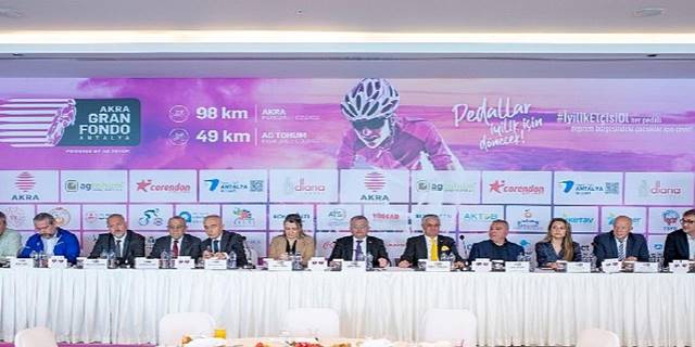 13 ülkeden 570 bisikletçi, 30 Nisan Pazar günü Antalya Kemer'de 