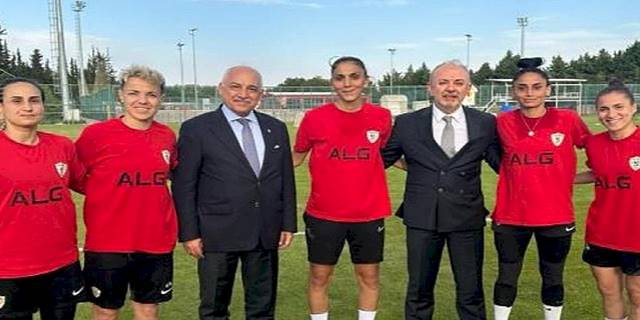 TFF Başkanı Mehmet Büyükekşi'den ALG Spor'a Ziyaret
