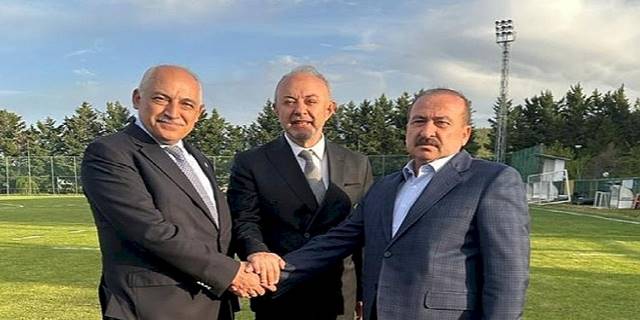 TFF Başkanı Mehmet Büyükekşi, Gaziantep FK Başkanı Memik Yılmaz ile Bir Araya Geldi