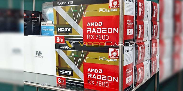 Radeon RX 7600, Fiyatıyla Birlikte Listelendi