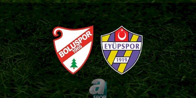 Boluspor - Eyüpspor maçı ne zaman, saat kaçta ve hangi kanalda? | TFF 1. Lig