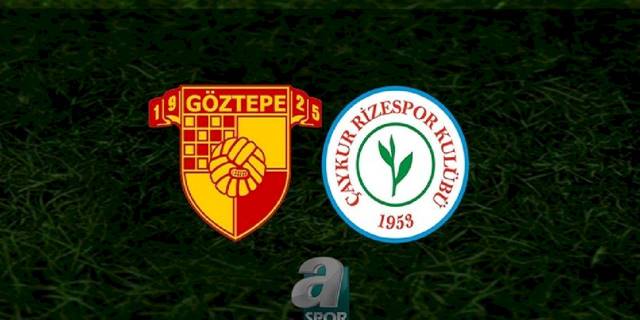 Göztepe - Rizespor maçı ne zaman, saat kaçta ve hangi kanalda? | TFF 1. Lig