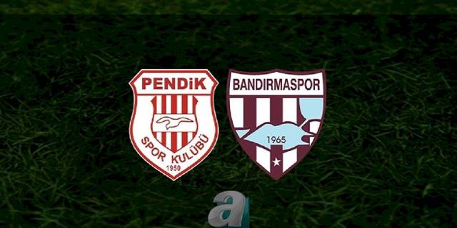 Pendikspor - Bandırmaspor maçı ne zaman, saat kaçta ve hangi kanalda? | TFF 1. Lig