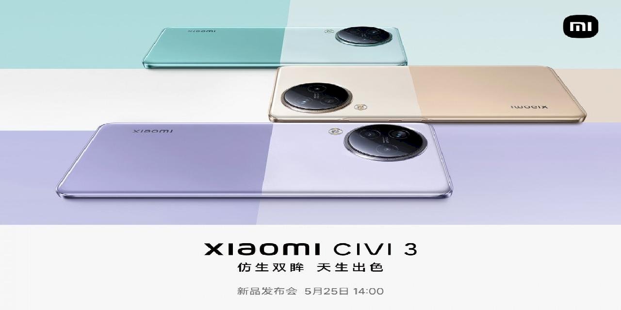 Xiaomi Civi 3 Tanıtım Tarihi Belli Oldu