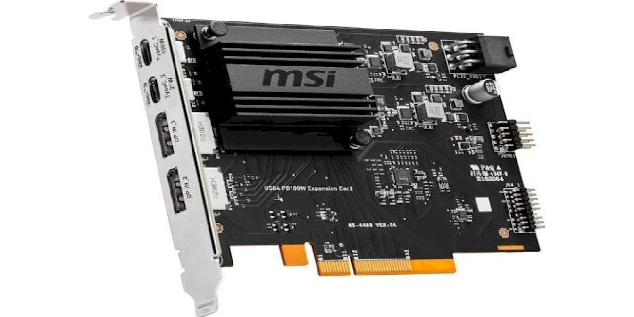 Harici SSD’lere Hayat Verecek: MSI USB4 Genişleme Kartı – Computex 2023 #29