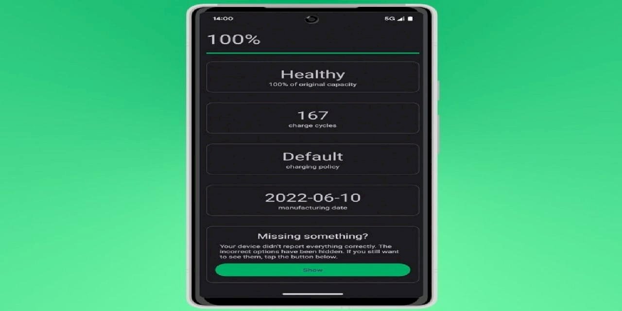 Android 14, Pil Sağlığı Ölçme Özelliğiyle Gelebilir