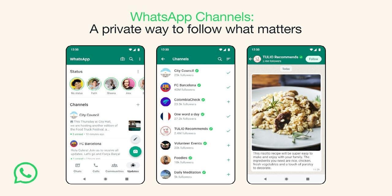 WhatsApp, Telegram’a Benzer Kanallar Özelliğini Duyurdu