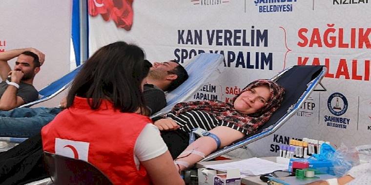 Gaziantep'te Kan Bağışı Rekoruna Doğru
