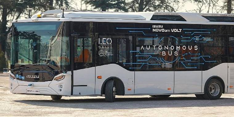Anadolu Isuzu'nun otonom elektrikli otobüsü, sürüş testlerini başarıyla geçti