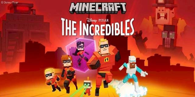Minecraft, The Incredibles Filminden Öğeler İçeren Yeni DLC’sini Tanıttı