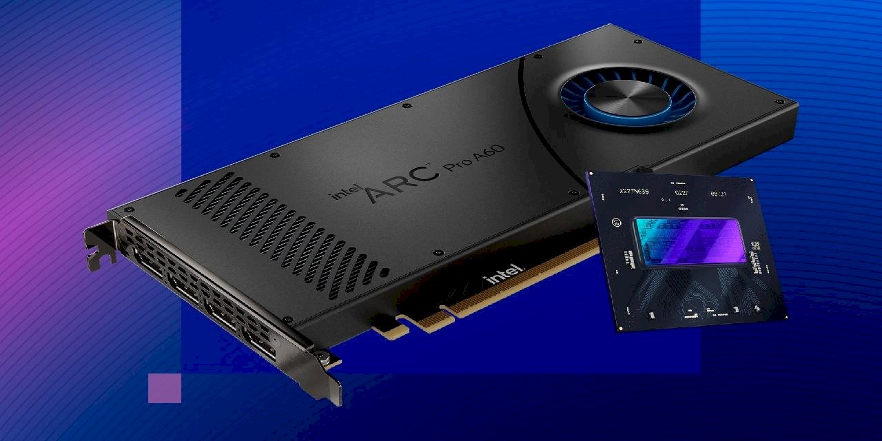 Intel Arc Pro A60 ve Pro A60M GPU’lar Piyasaya Sürülüyor