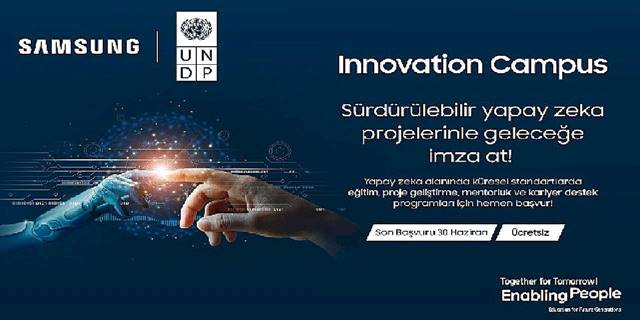 Samsung ve UNDP gençleri Innovation Campus'te eğitime çağırıyor