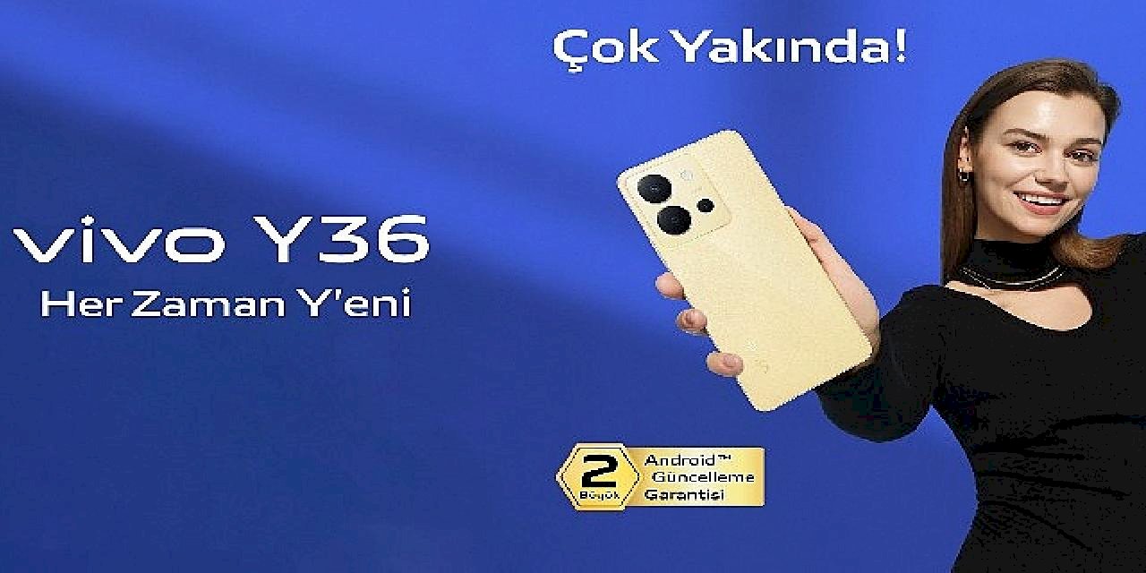 vivo Y Serisi'nin yeni yıldızı Y36 geliyor