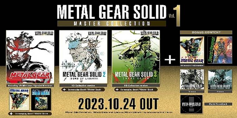 Metal Gear Solid: Master Collection Vol. 1, 24 Ekim'de Çıkıyor!