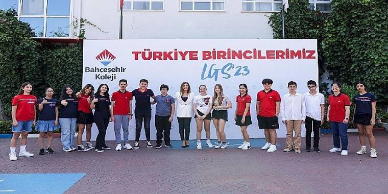 2023-LGS'de 58 Türkiye Birincisi Bahçeşehir Koleji'nden