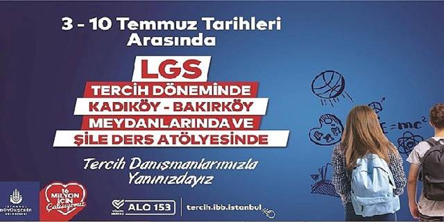 İBB'den LGS danışmanlık hizmeti