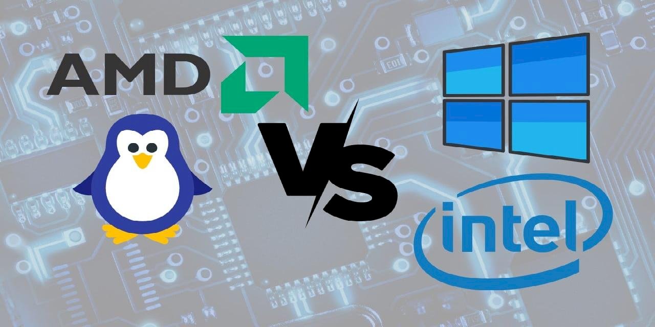 AMD İşlemciler, Linux’ta Intel’e Karşı Pazar Payı Kazanmaya Devam Ediyor