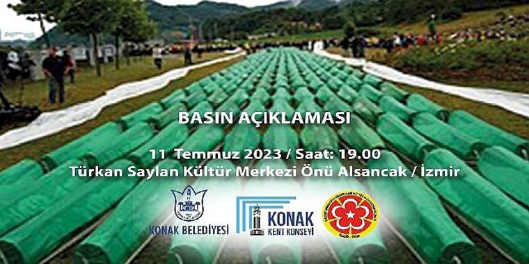 Srebrenica Konak'ta Anılacak